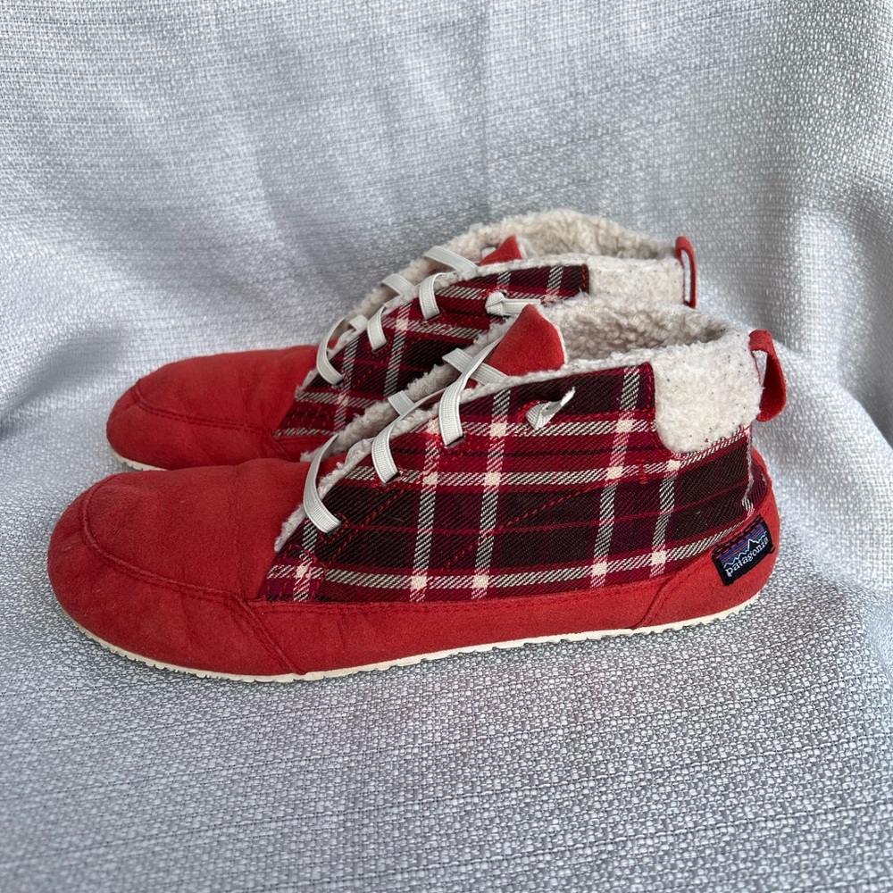 Patagonia Red Plaid Women’s Shoes